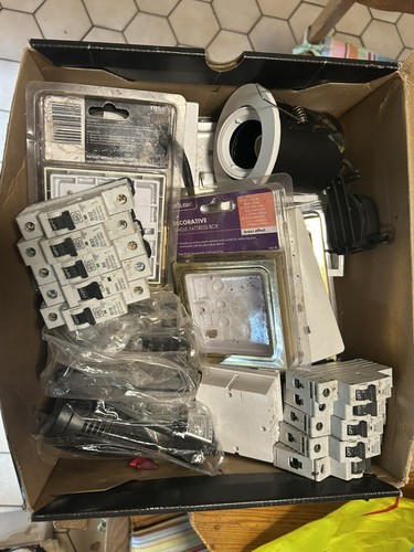 Electrical job lot - job,