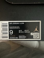 Nike Jordan 1 Low Men's (rare) Size 8 Brand New In Box