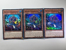3 x Radiant Typhoon Eldam DOOD-EN013 Super Rare 1st Edition YuGiOh Playset NM