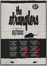 The Stranglers UK Tour A3 A4 Print Poster Unframed