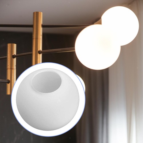 Frosted glass ball lamp shade - frosted,