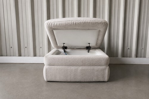 Dfs cream tier ottoman - cream, –