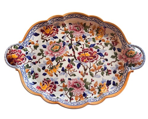 Gien faience peony - peony, decor