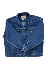 Levi blue denim trucker - levi's,