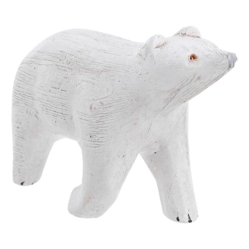 Polar bear carving ornaments - bear,