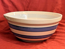 T G GREEN 10" BLUE CORNISHWARE