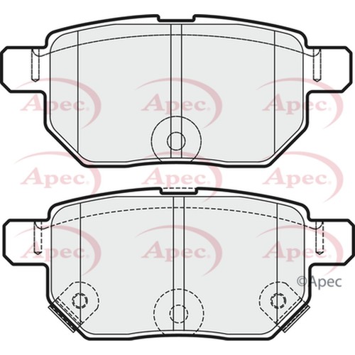 Brake pads set for toyota - pads,
