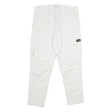 ZARA Mens Cotton Blend White