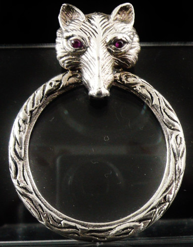 Novelty sterling silver foxes - sterling,