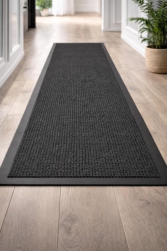 Non slip kitchen rug grey - slip,