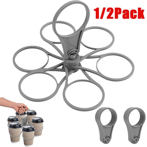 Foldable coffee carrier drink - coffee,