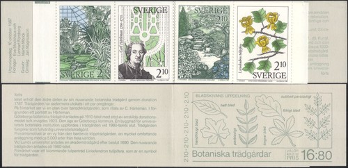 Sweden 1987 botanical - sweden,