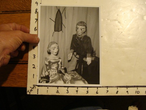 Vintage marionette puppet - &,