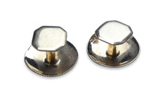 Antique Vintage Pair of Solid