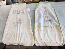 Baby age 0-6 months Grobag sleeping bag x2 1-1.5 tog unisex see notes