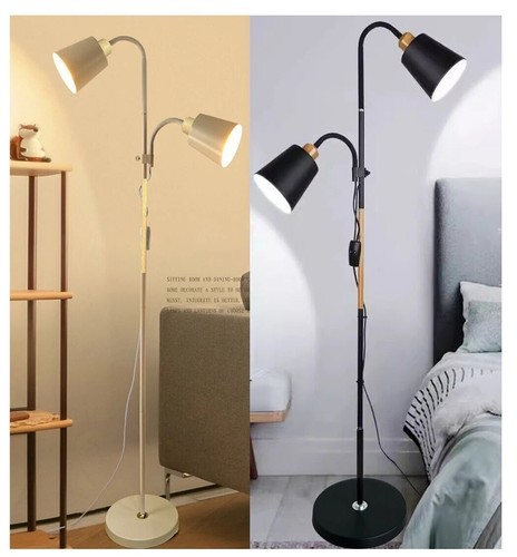 Floor lamp with - floor, dual