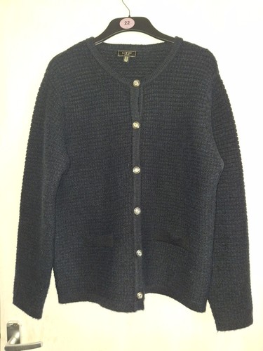 Lipsy chunky black cardigan - lipsy,