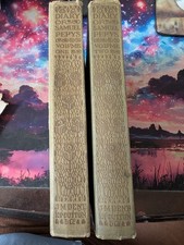 Diary of Samuel Pepys. Volumes 1 & 2. Everyman's Library 1923