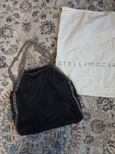 Stella McCartney Falabella Shoulder Bag with Three Chain Detail Black Women's