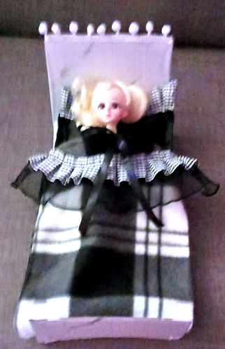 Barbie doll bed - bed, set