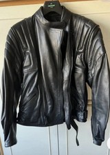 Ladies Biker Paradise Leather Motorcycle Jacket Size 16