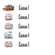 Personalised Caravan Coffee