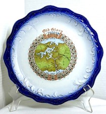 Antique 1915 Flow Blue