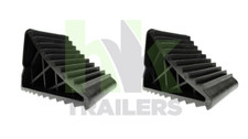 x2 Wheel Chocks with handle
