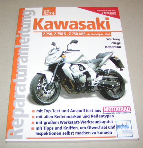 Repair manual kawasaki 750 - z,