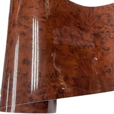 High Gloss Wood Grain Vinyl