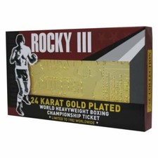 Rocky 3 24k Karat Gold Plated
