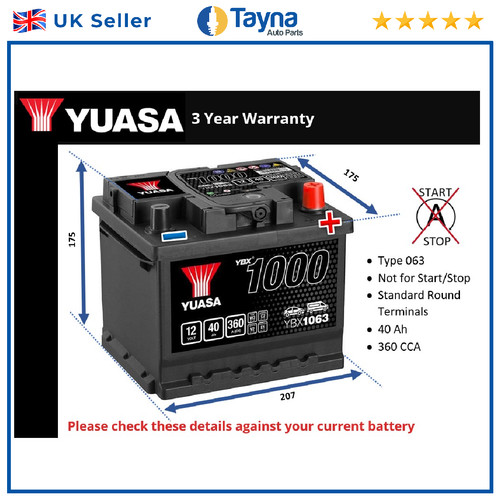 Battery fits skoda - battery, yeti