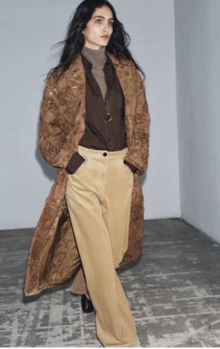 Zara embroidered long - embroidered,