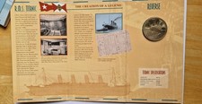 RMS Titanic Royal Mint Commemorative Medal with Slipcase