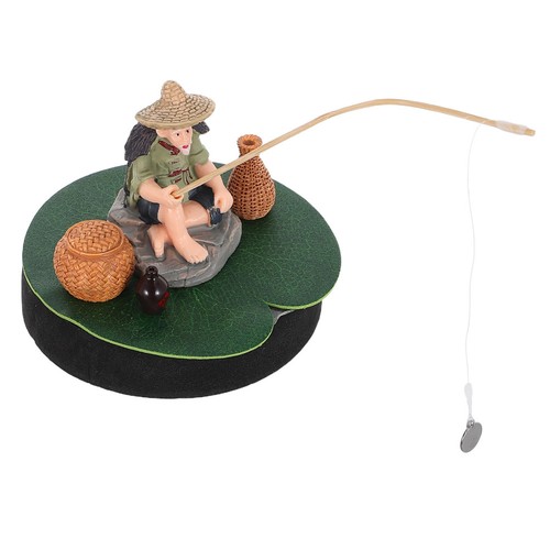 Floating fisherman ornament - floating,