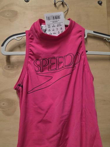 Speedo logo pink high neck - logo,