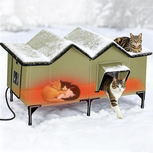 Extra large heated outdoor - large,