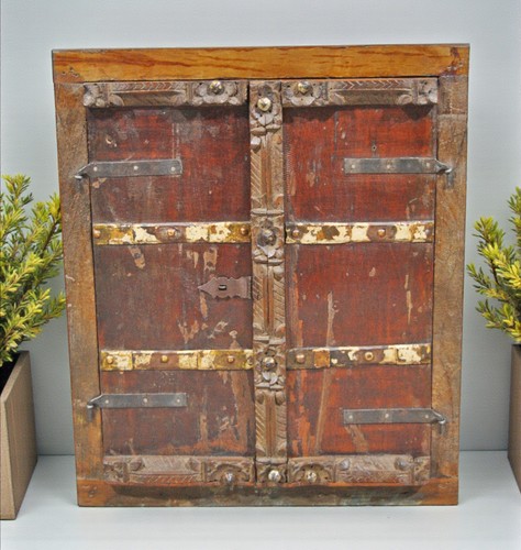 Antique wooden wall - wooden, decow