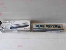 HARMONICA MOUTH ORGAN X 2 UNPLAYED AND BOXED,SEE PHOTOS FOR TYPES,1 IN C MAJOR.