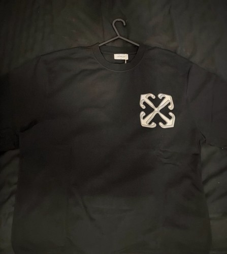 Off white black shirt - off,