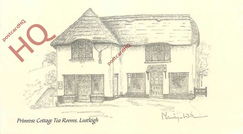 Picture postcard lustleigh - picture, postcard-:lustleigh