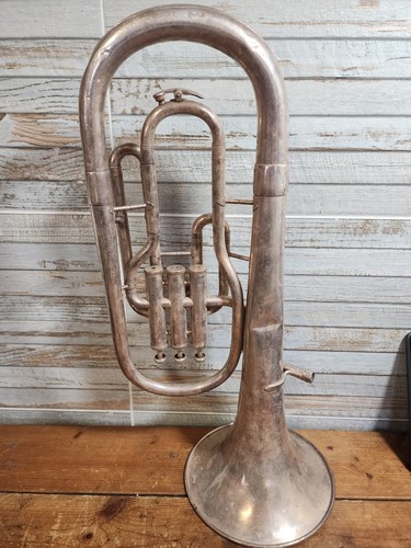 Vintage silver plate tenor - vintage,