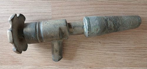 Antique brass beer - brass, tap
