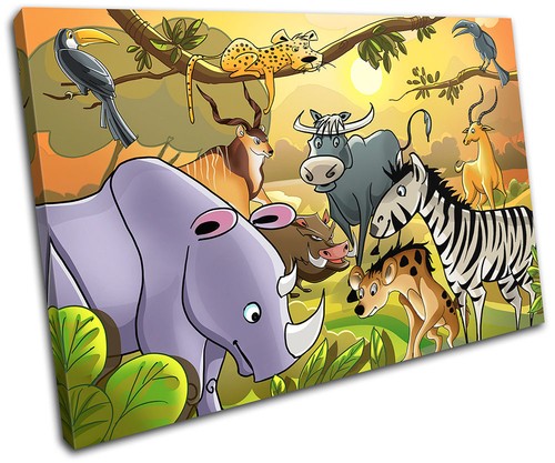 African animals for kids room - african,