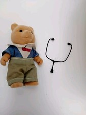 sylvanian families Vintage Dr Doctor Murdoch Figure Bear