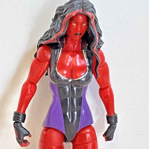 Marvel legends red she - marvel,