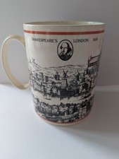 Wedgewood Shakespeare's London Mug Highly Collectible
