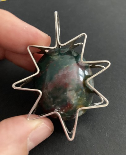 Swedish silver and - , jasper