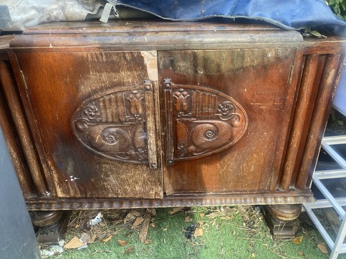 1800 victorian oak sideboard - victorian,