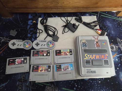 Nintendo snes game console - snes,